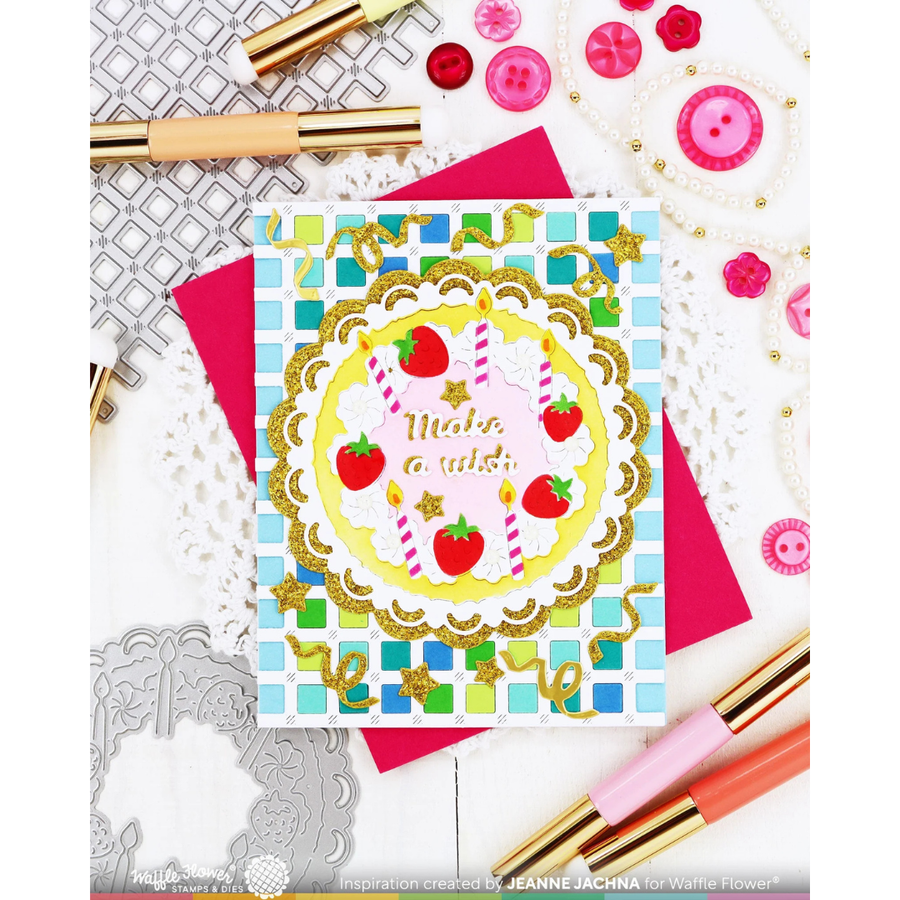 Waffle Flower - Gingham Die