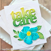 Waffle Flower - Oversized Take Care Print Die