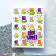 Waffle Flower - Print & Script Get Well Die