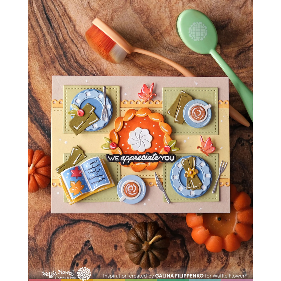 Waffle Flower - Table Runner Die (PRE-ORDER)