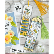 Waffle Flower - Round Bookmark Book Lover Stamp Set