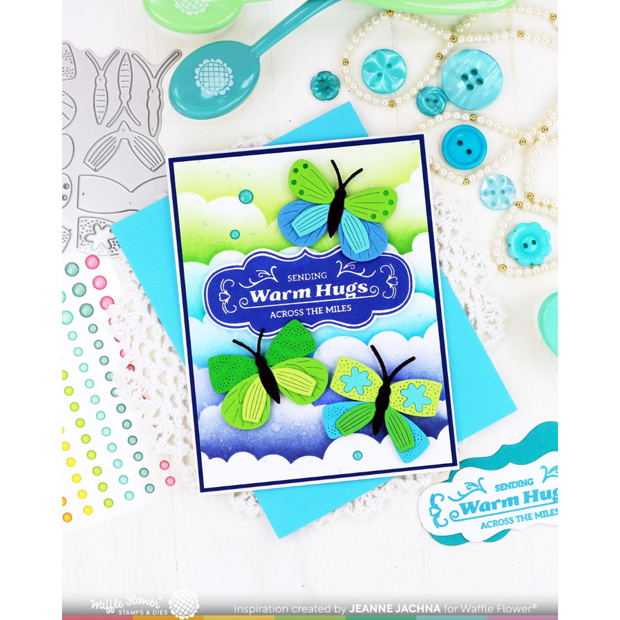 Waffle Flower - Mix-n-match Butterflies Die
