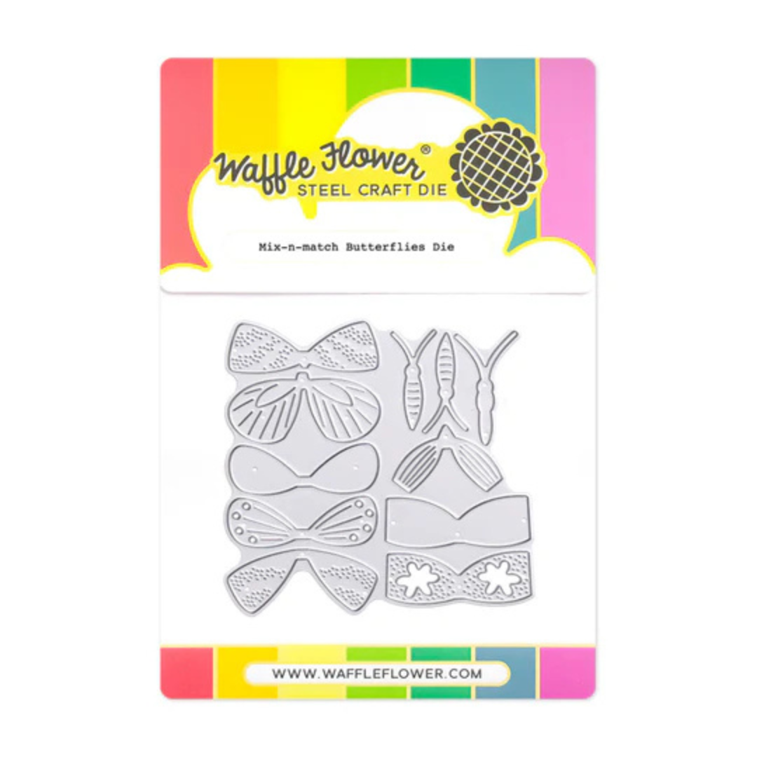 Waffle Flower - Mix-n-match Butterflies Die