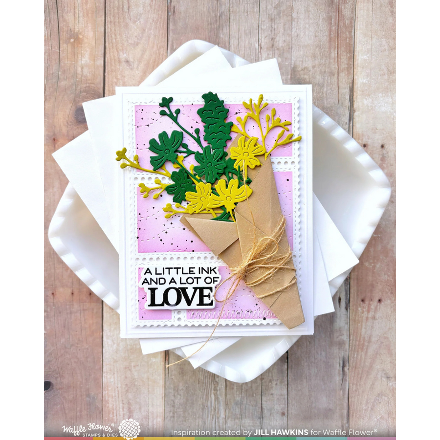 Waffle Flower - Sealed Sentiments Stamp Set