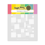 Waffle Flower - Patchwork Stencil