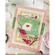 Waffle Flower - Clamshell Texture Die