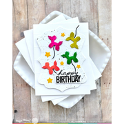 Waffle Flower - Nesting Piercing Fancy Labels Die