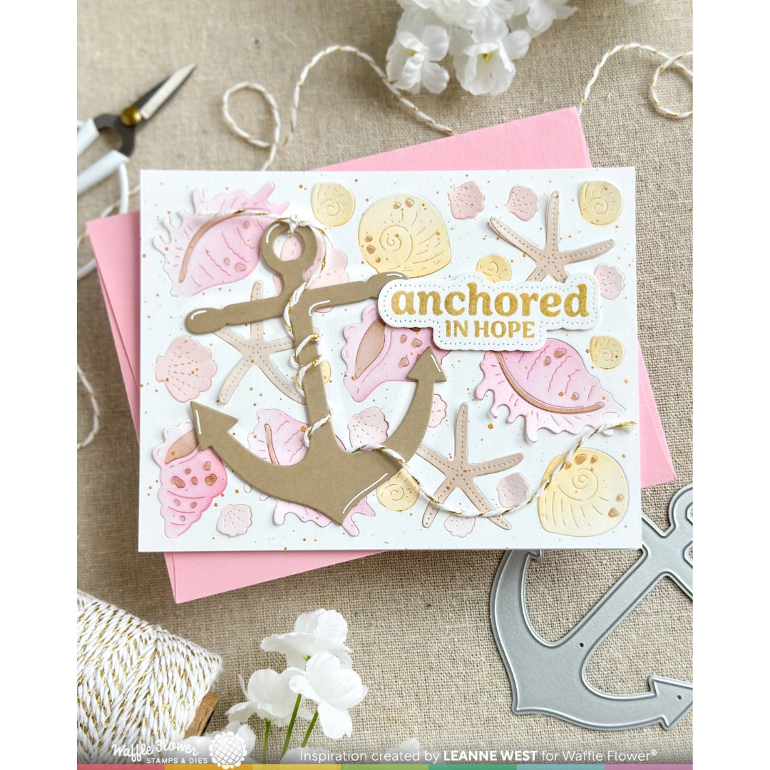 Waffle Flower - Floral Anchor Die
