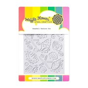 Waffle Flower - Seashell Texture Die