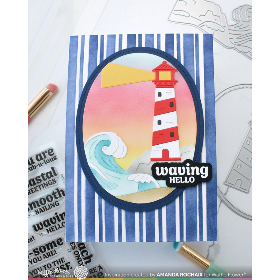 Waffle Flower - Lighthouse Die