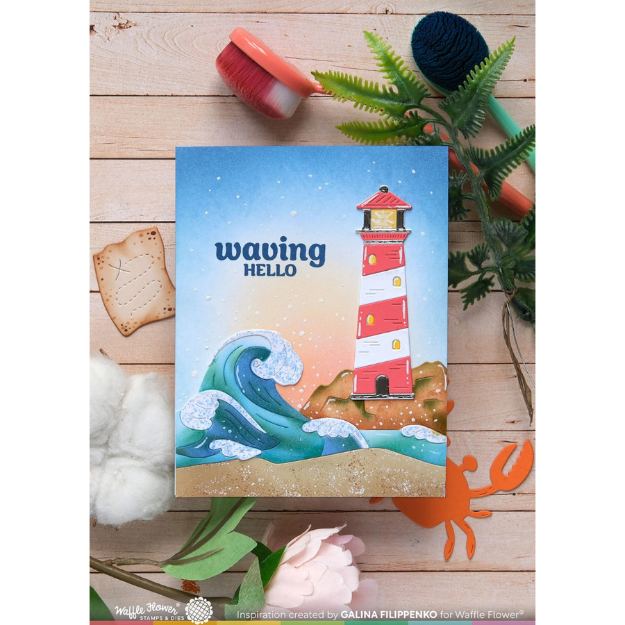 Waffle Flower - Lighthouse Die