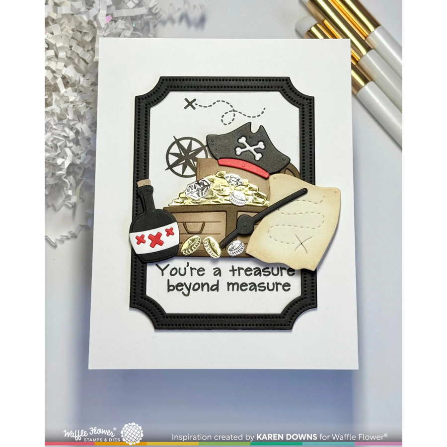 Waffle Flower - Inquisitive Pirate Add-on Die
