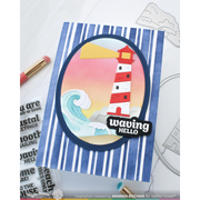 Waffle Flower - Two-step Mixed Stripes Stencil
