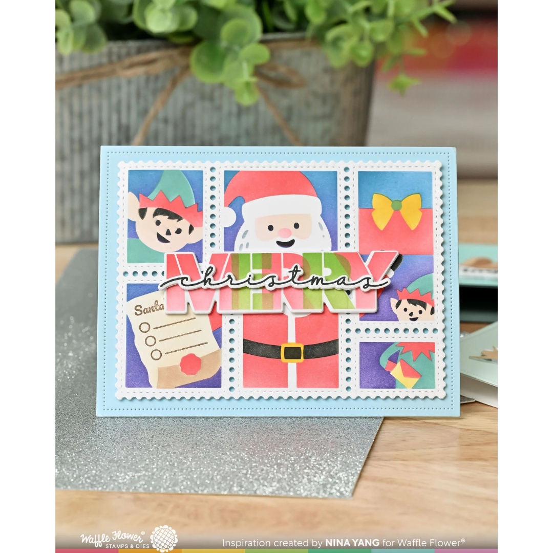 Waffle Flower - Overlapping Merry Additions Combo