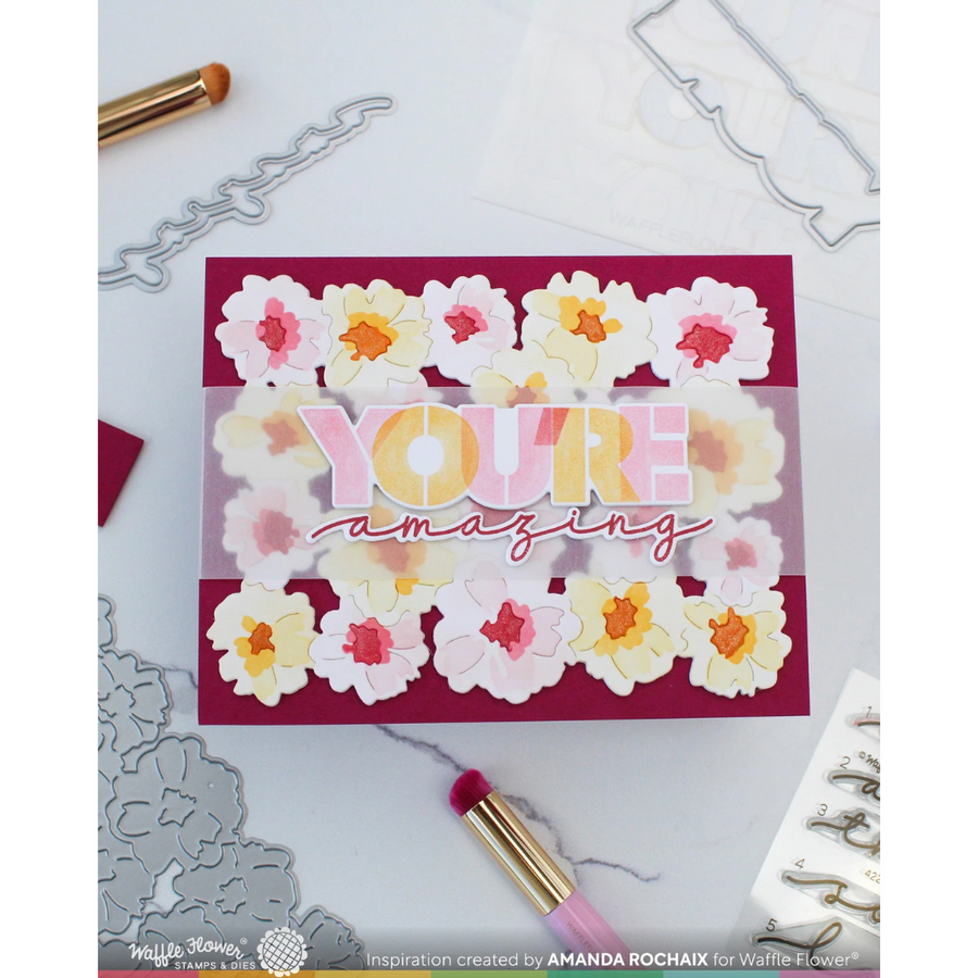 Waffle Flower - Overlapping You're Additions Die