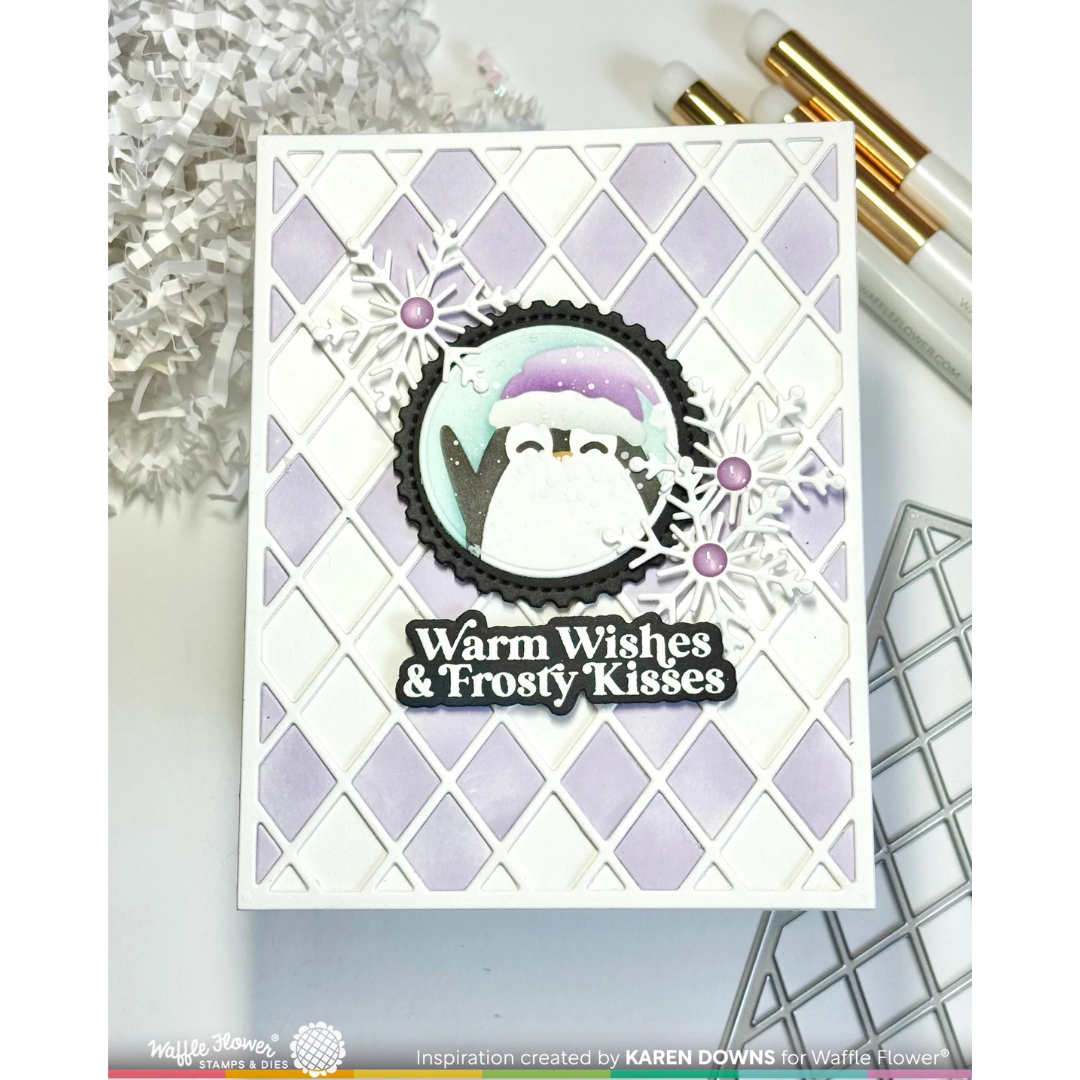 Waffle Flower - Rhombus Panel Die