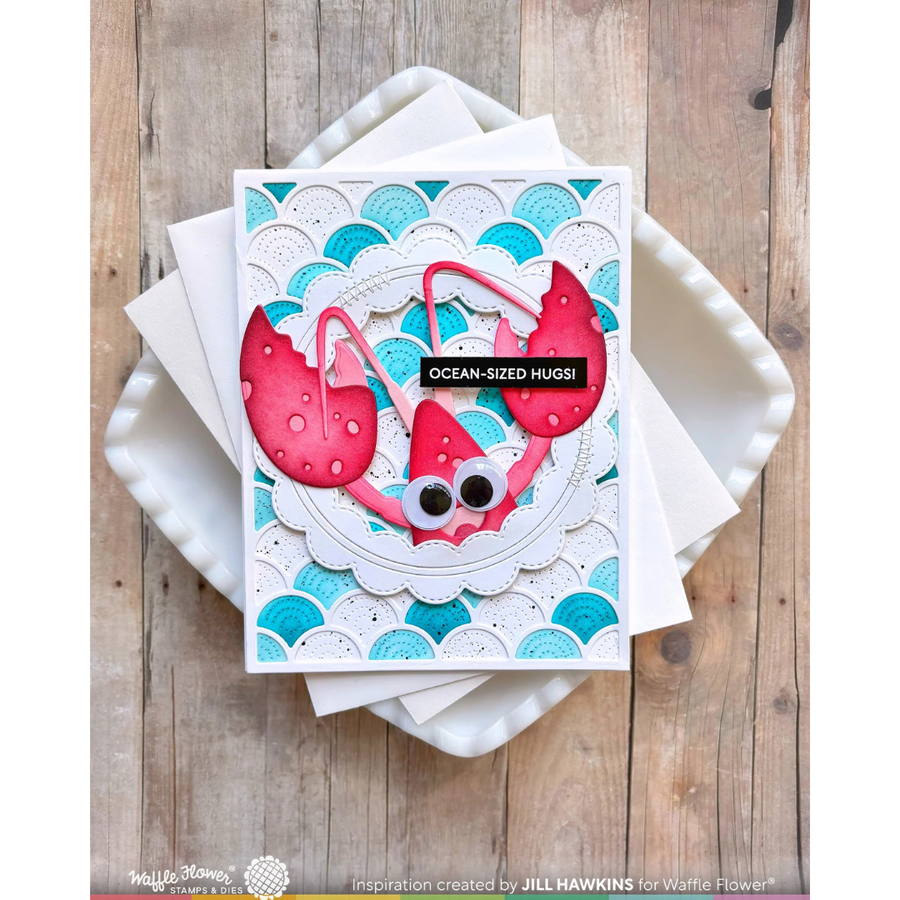 (PRE-ORDER) Waffle Flower - Jolly Wave Texture Die