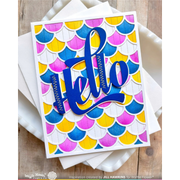 (PRE-ORDER) Waffle Flower - Jolly Wave Coloring Stencil