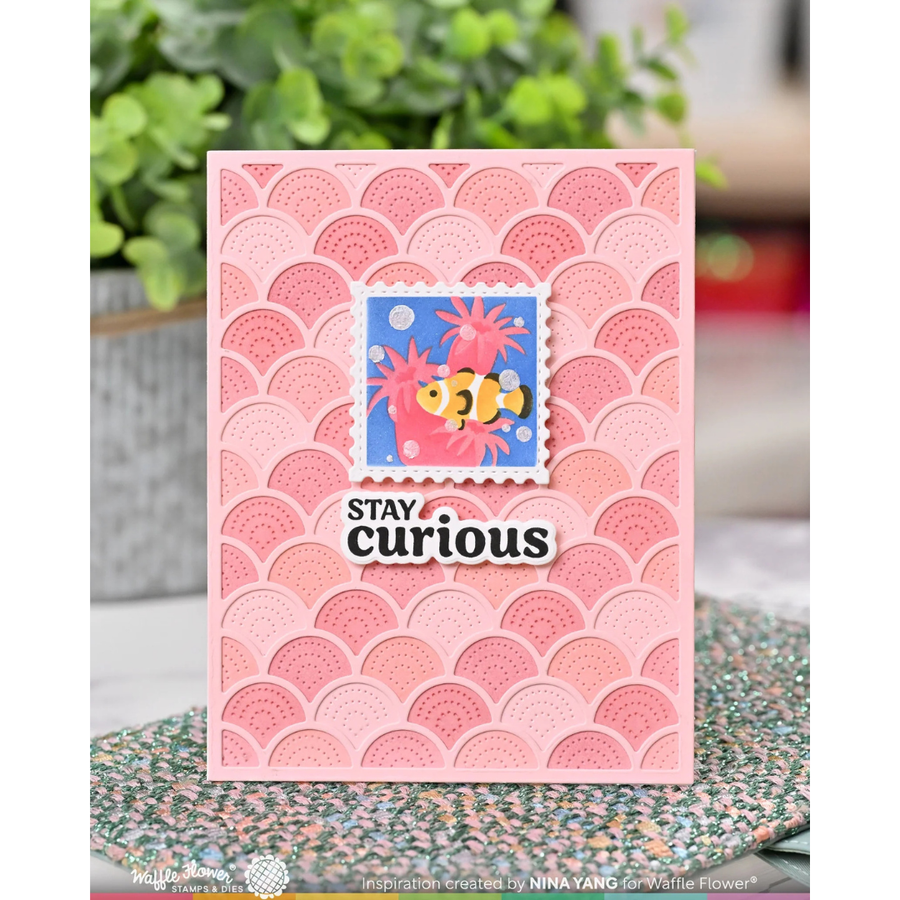 (PRE-ORDER) Waffle Flower - Jolly Wave Coloring Stencil