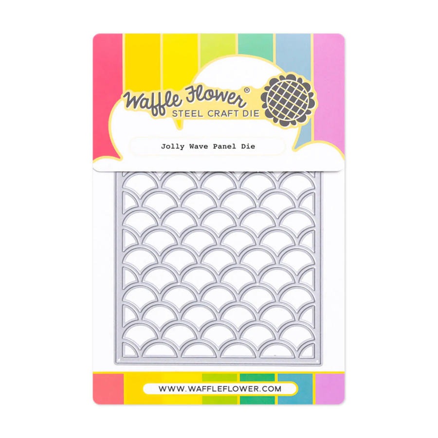 Waffle Flower - Jolly Wave Panel Die
