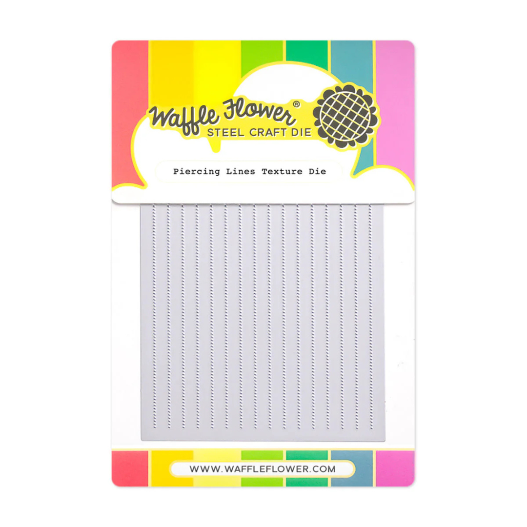 Waffle Flower - Piercing Lines Texture Die