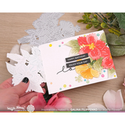 Waffle Flower - Hibiscus Cluster Stencil