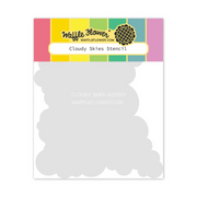 Waffle Flower - Cloudy Skies Stencil