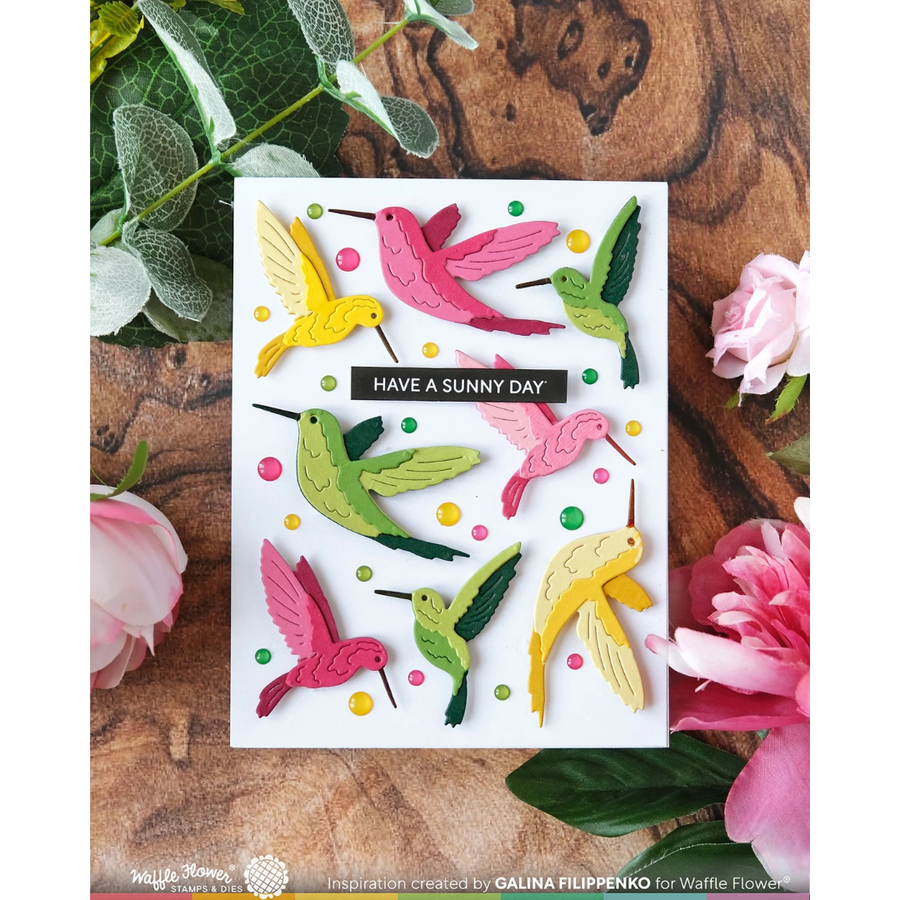 Waffle Flower - Hummingbirds Die