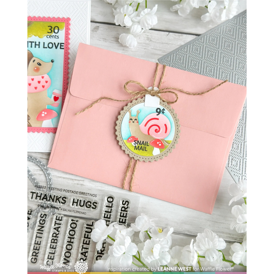 Waffle Flower - Tag Toppers Die