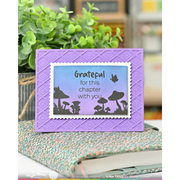 Waffle Flower - Inside Sentiments Book Lover Stamp Set