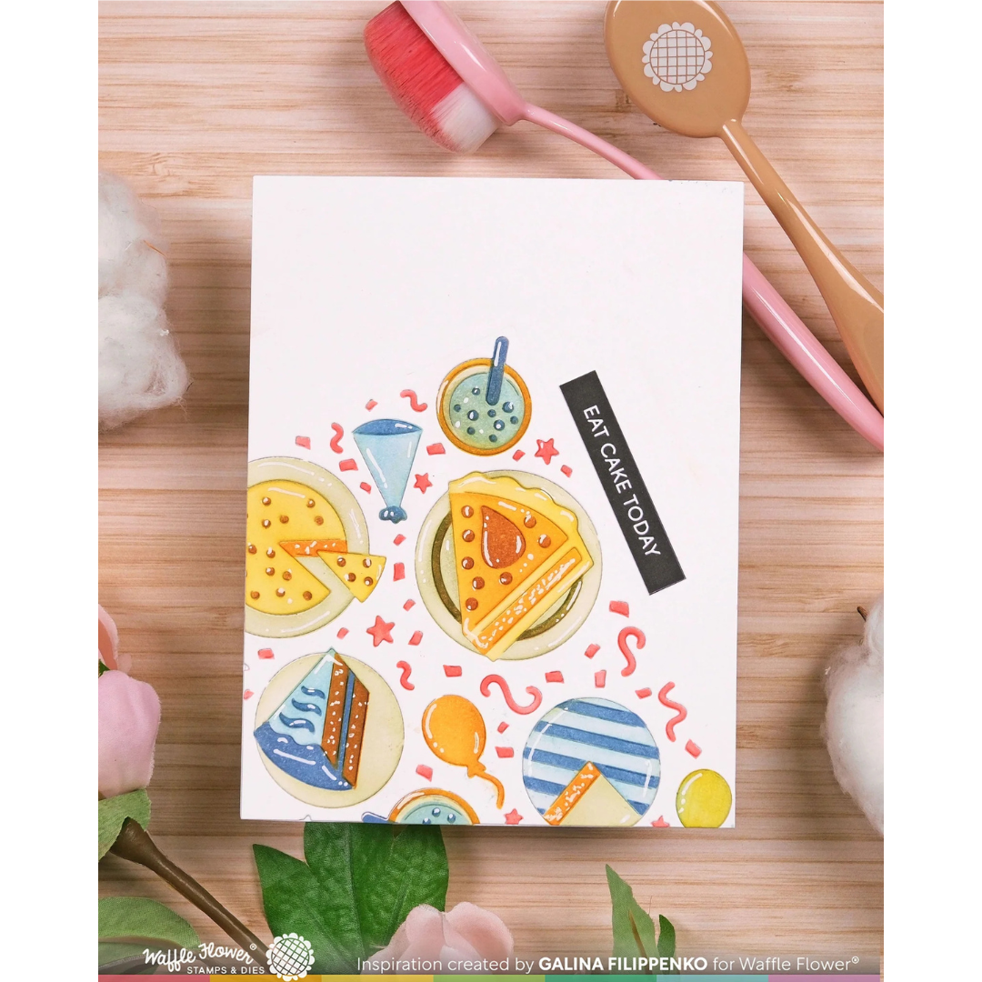 Waffle Flower - Cake Time Texture Die (PRE-ORDER)