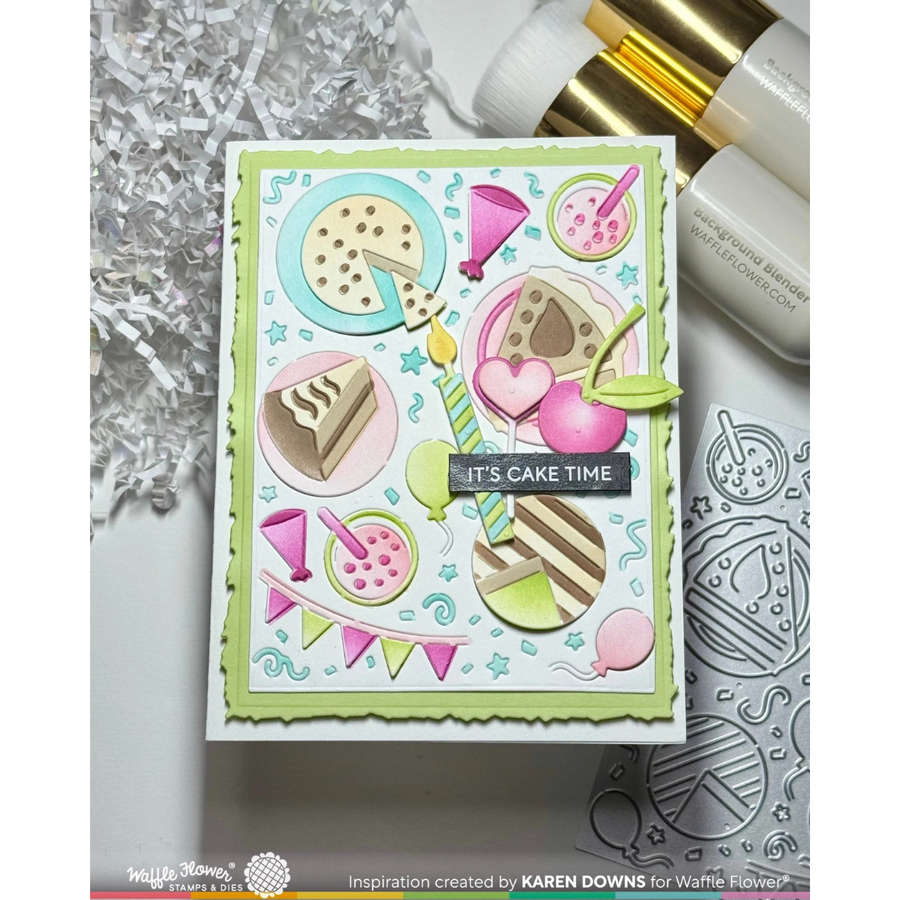 Waffle Flower - Cake Time Texture Die (PRE-ORDER)