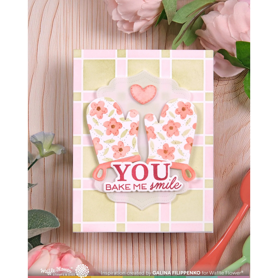 Waffle Flower - Picnic Plaid Stencil