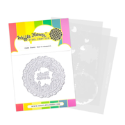 Waffle Flower - Cake Focal Die-n-stencil