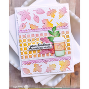 Waffle Flower - Table Runner Pattern Stencil (PRE-ORDER)