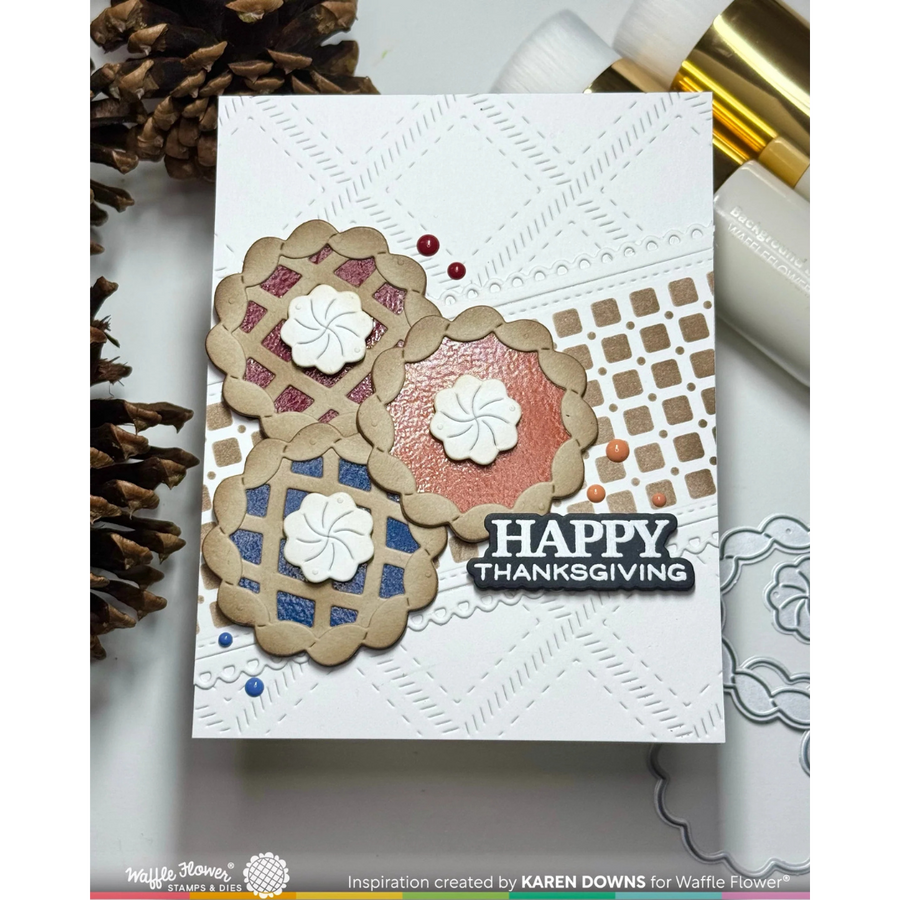 Waffle Flower - Table Add-on Pie Die (PRE-ORDER)