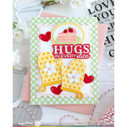 Waffle Flower - Baked with Love Sentiments Stamp Set