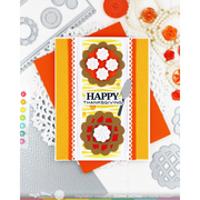 Waffle Flower - Grateful Hearts Sentiments Matching Die