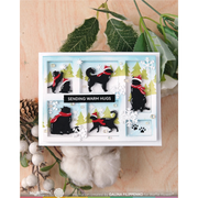 Waffle Flower - Postage Collage Winter Add-ons Die