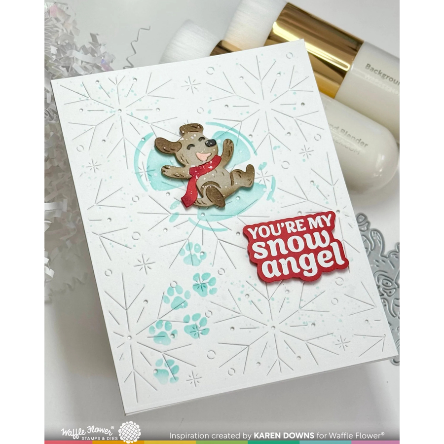 Waffle Flower - Postage Collage Winter Add-ons Die
