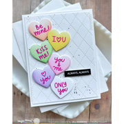 Waffle Flower - Shape of my Heart Stamp Set