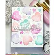 Waffle Flower - Shape of my Heart Stamp Set