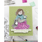 Waffle Flower - Happy Leaves Panel Die