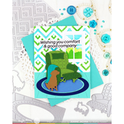 Waffle Flower - Happy Chevrons Texture Die