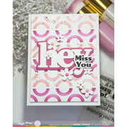 Waffle Flower - Happy Circles Stencil