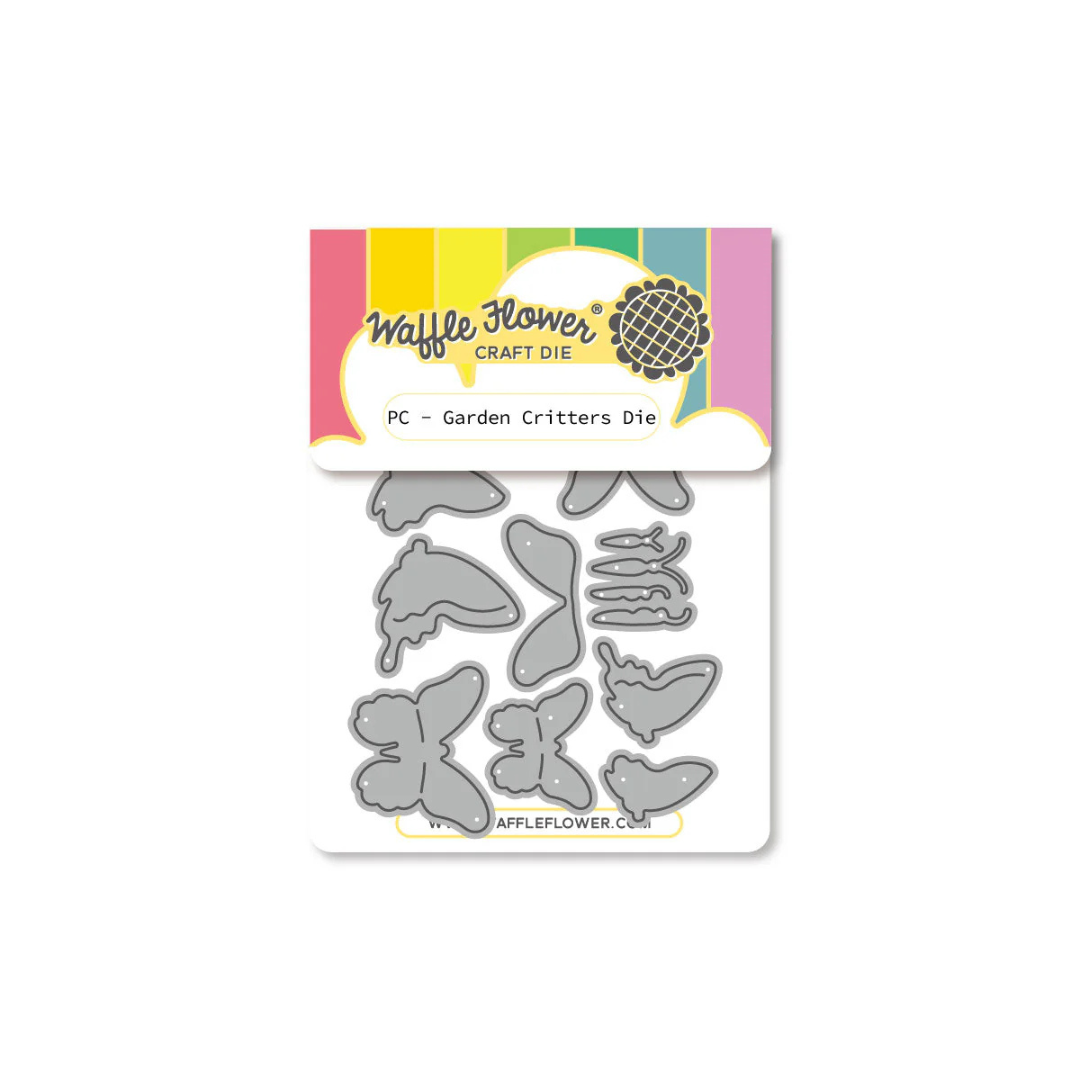 Waffle Flower - Postage Collage Garden Critters Die