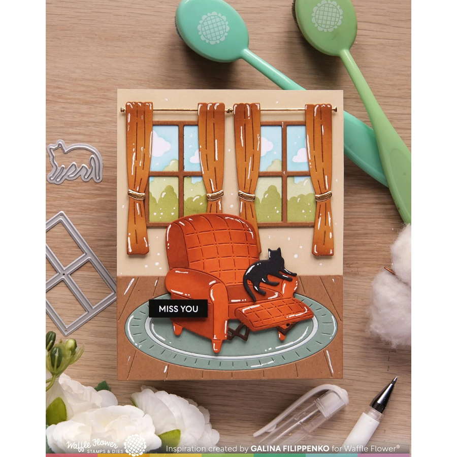 Waffle Flower - Cozy Spot Die