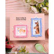 Waffle Flower - Postage Collage Frames Stamp Set