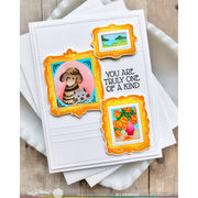 Waffle Flower - Postage Collage Frames Combo