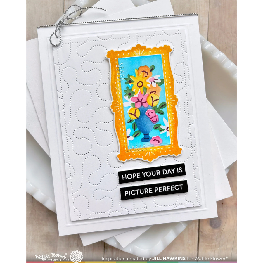 Waffle Flower - Postage Collage Frames Combo